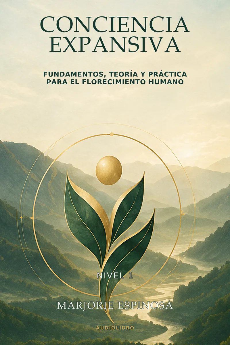 Portada del audiolibro de Conciencia Expansiva